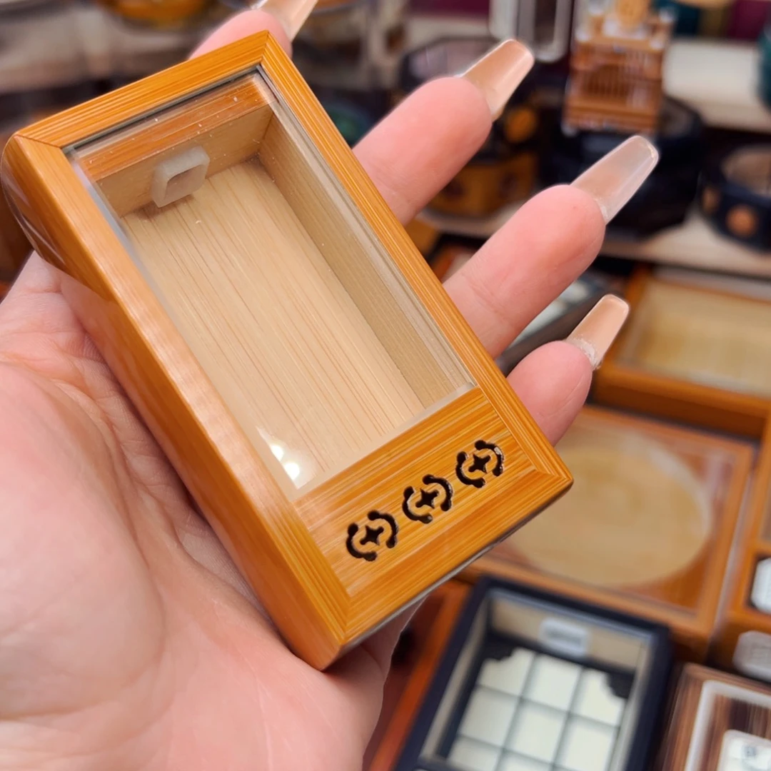 如意哉竹林盒 带竹林