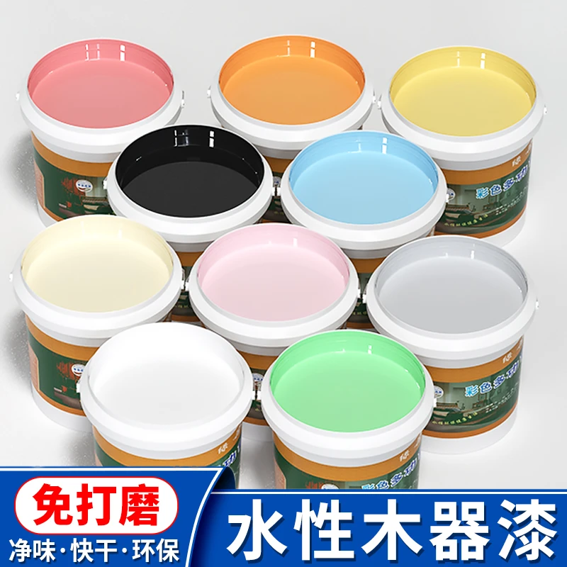 水性木器漆木门旧家具翻新专用漆木质实木清漆改色油漆家用木头漆