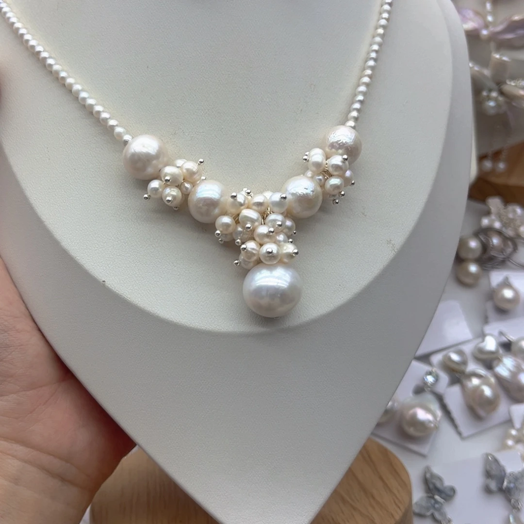 淡水珍珠颈饰未镶嵌