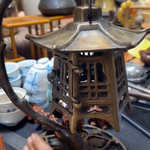 蜜安罐瓷香炉锡茶则衣*