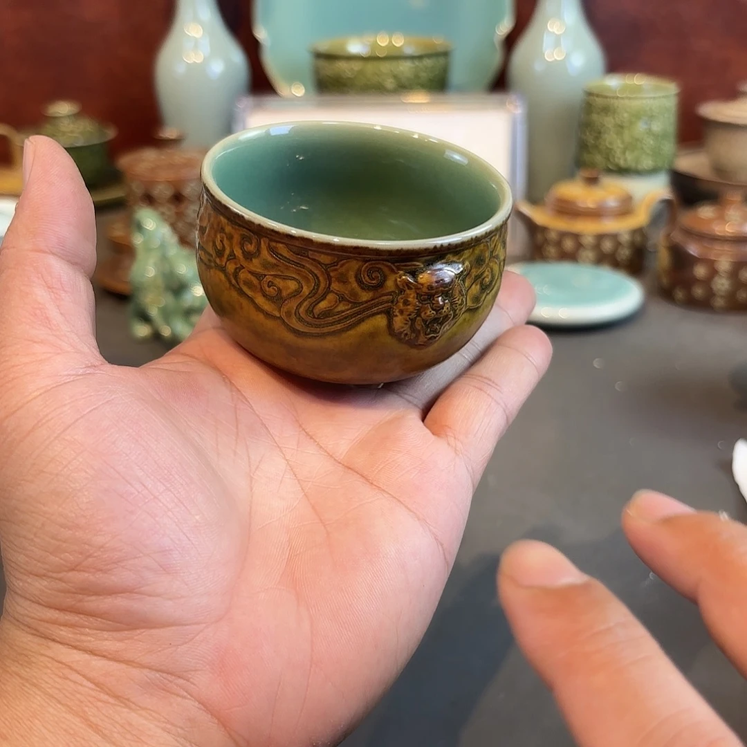 瓷片龙泉青瓷福利青瓷