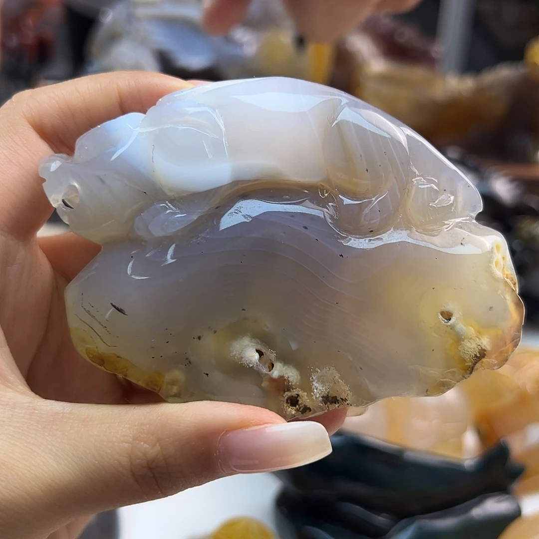 玛瑙/玉髓未镶嵌颈饰