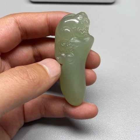 和田玉吊坠(不含链)未镶嵌非*