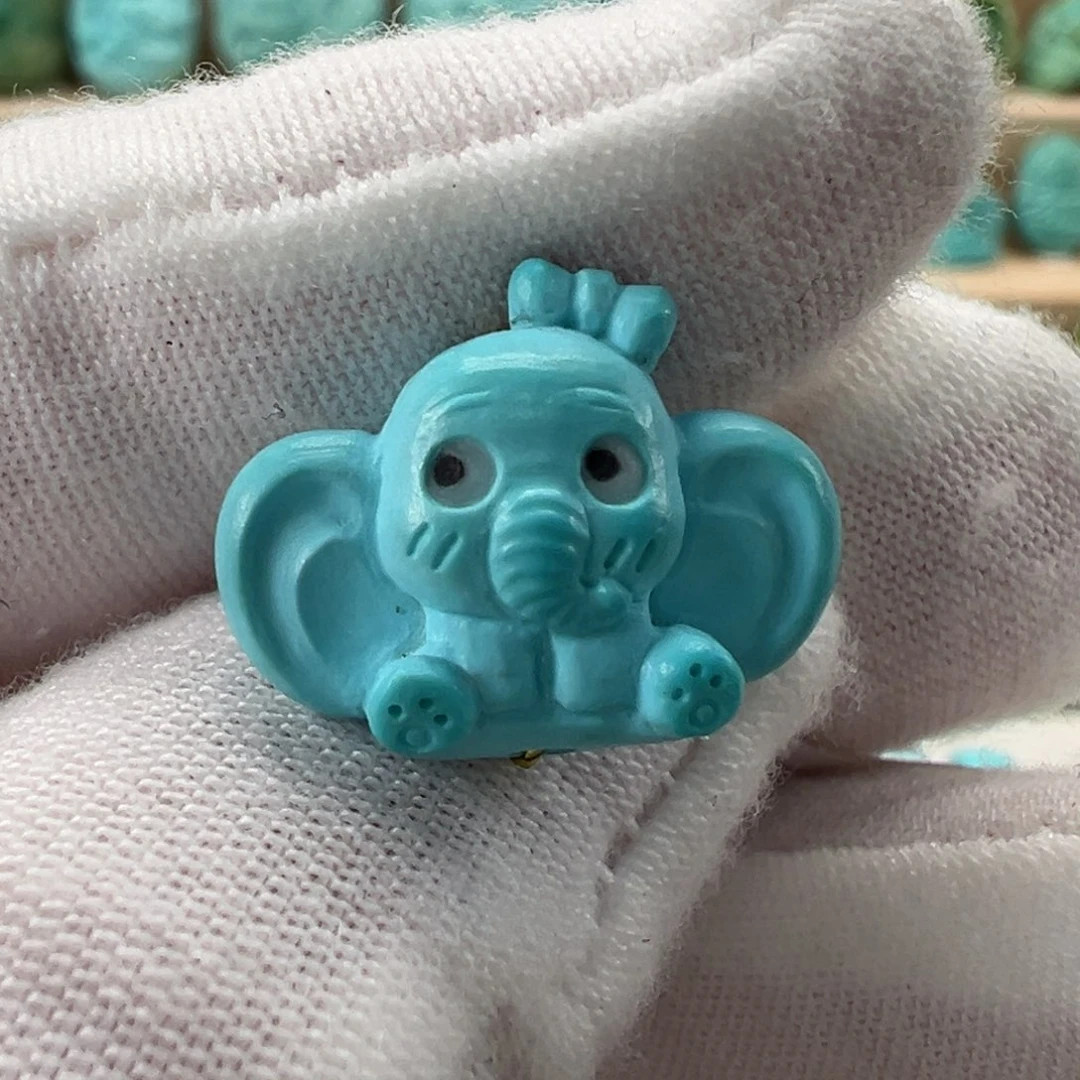 未镶嵌绿松石配饰17mm