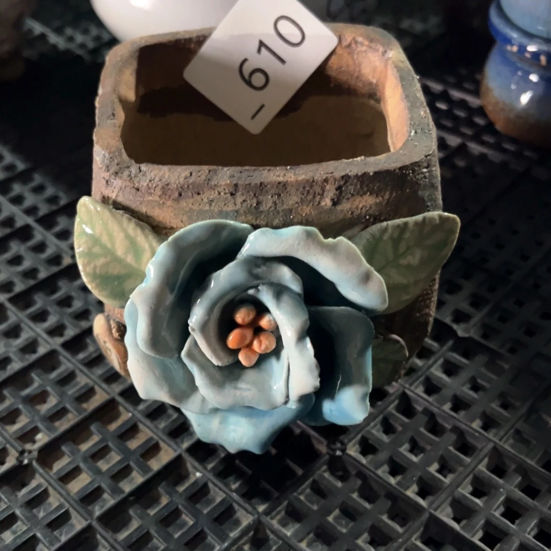 红陶610花盆  1个