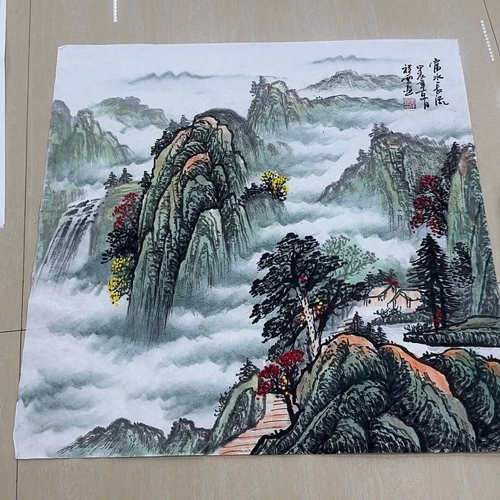 国画国画作品展。国画y