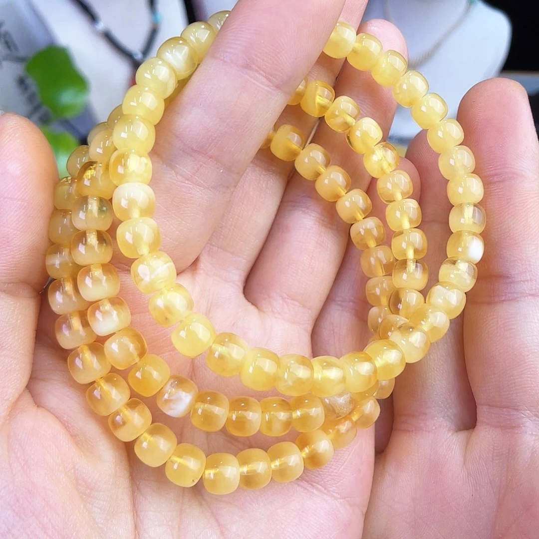 未镶嵌琥珀珠宝奇石多样性发一条