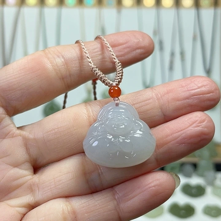 和田玉颈饰未镶嵌迷****巴