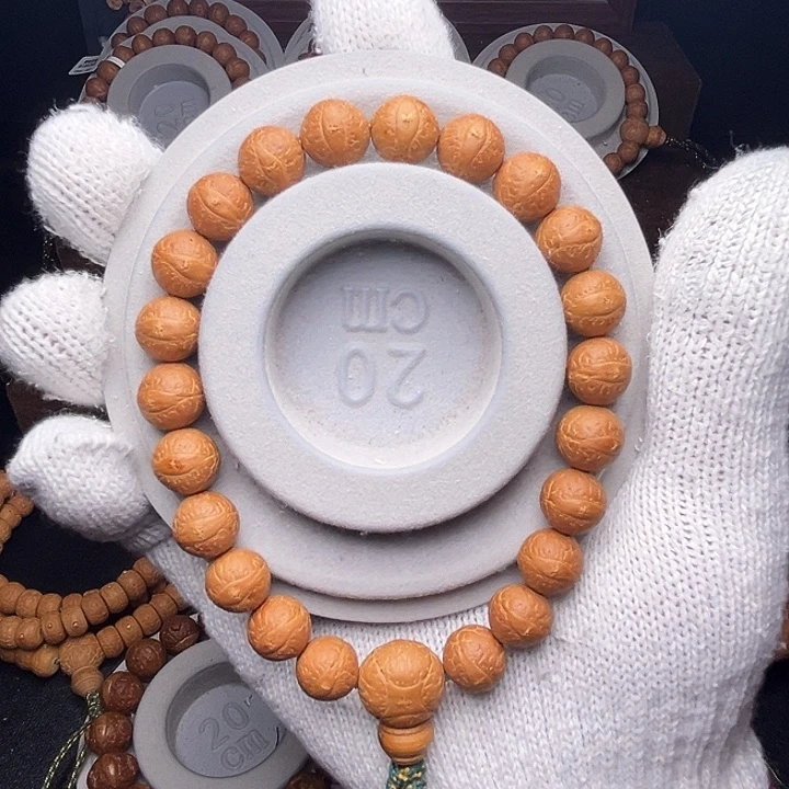 凤眼菩提手串11.5mm铁籽红油皮