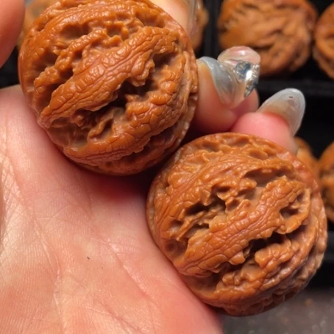 文玩核桃吊坠秦岭山脉核桃