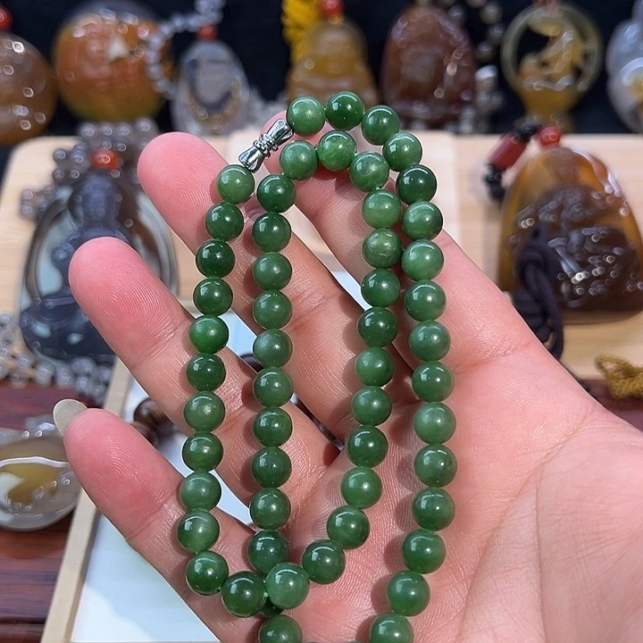 和田玉（糖玉）未镶嵌颈饰和田碧玉