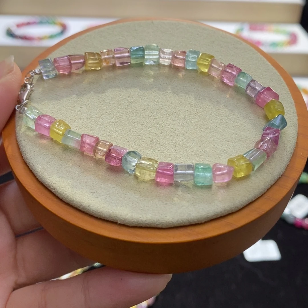 【闪购商品】碧玺手串未镶嵌两天看货期