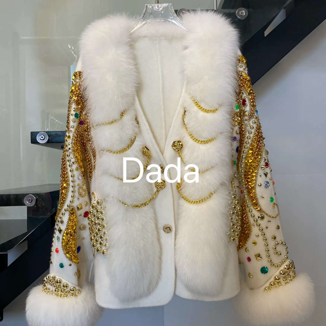 Dada设计款新款重工个性款休闲时尚百搭洋气外套C15527
