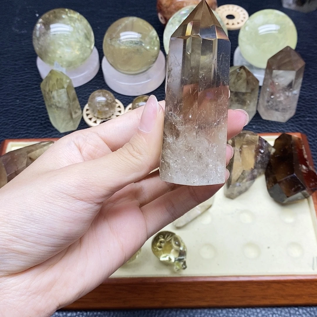 未镶嵌珠宝半成品水晶257水晶石
