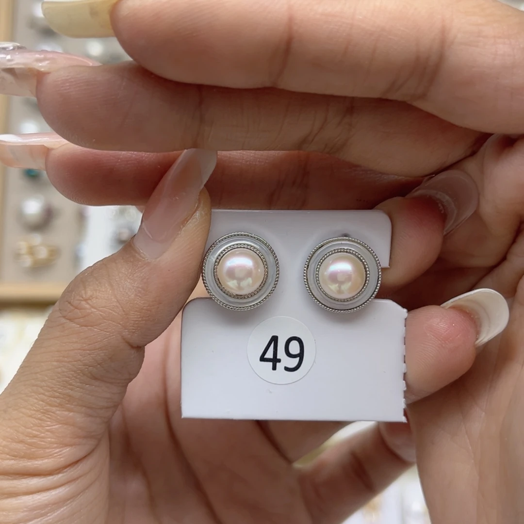 叮***我淡水珍珠合金戒指