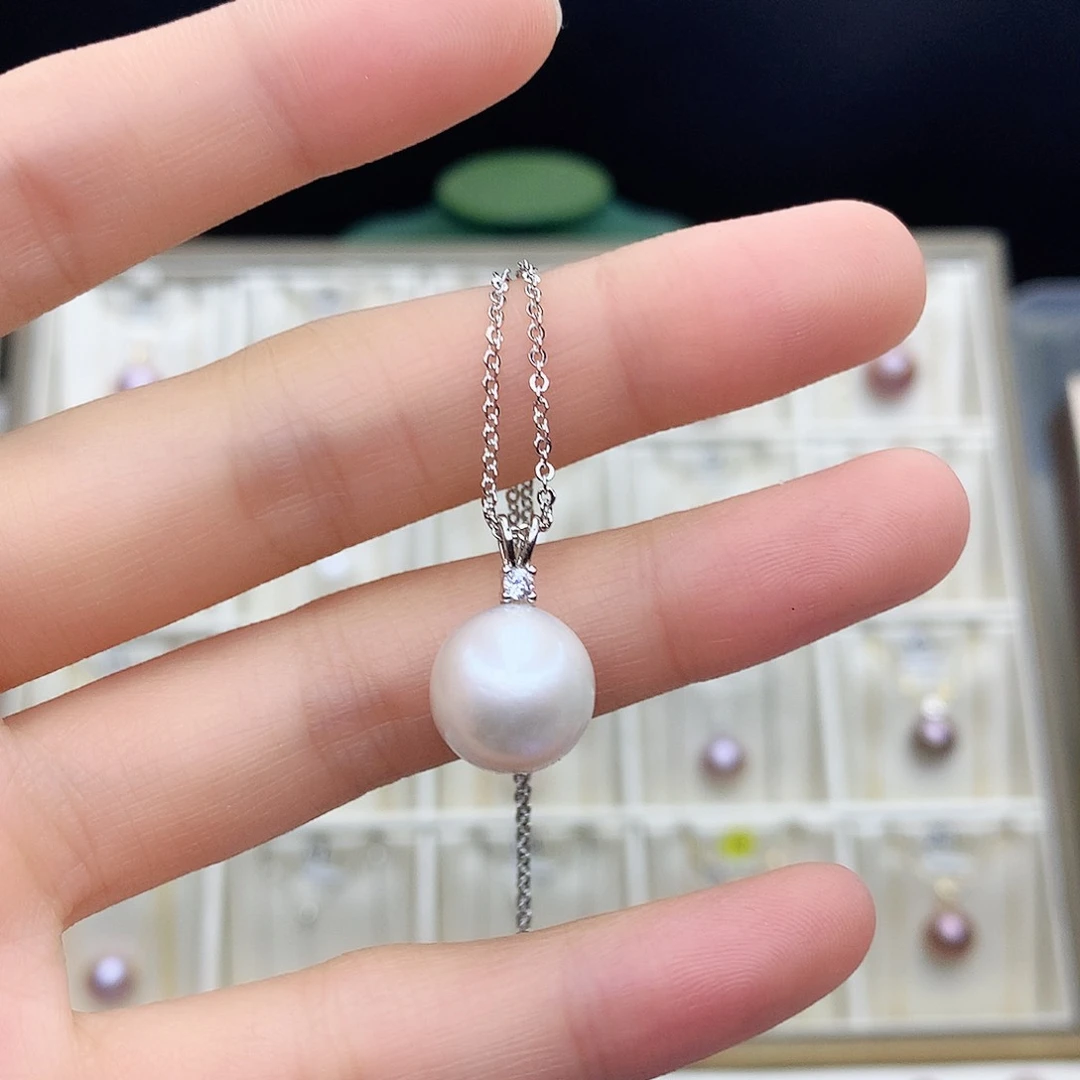 淡水珍珠颈饰合金