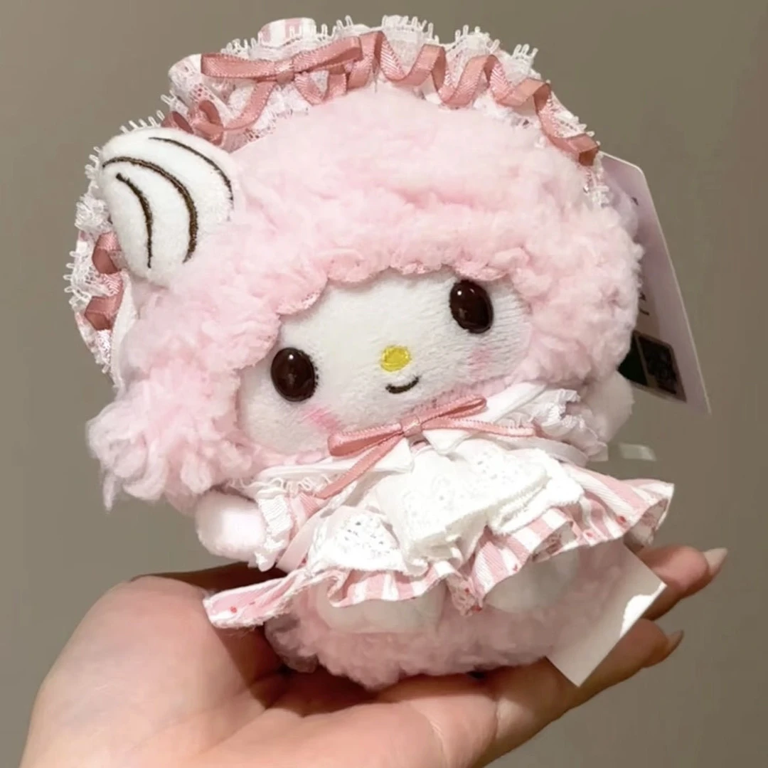 三丽鸥可爱甜美 必爱诺美乐蒂“piano小羊”配饰套装玩偶毛绒公仔
