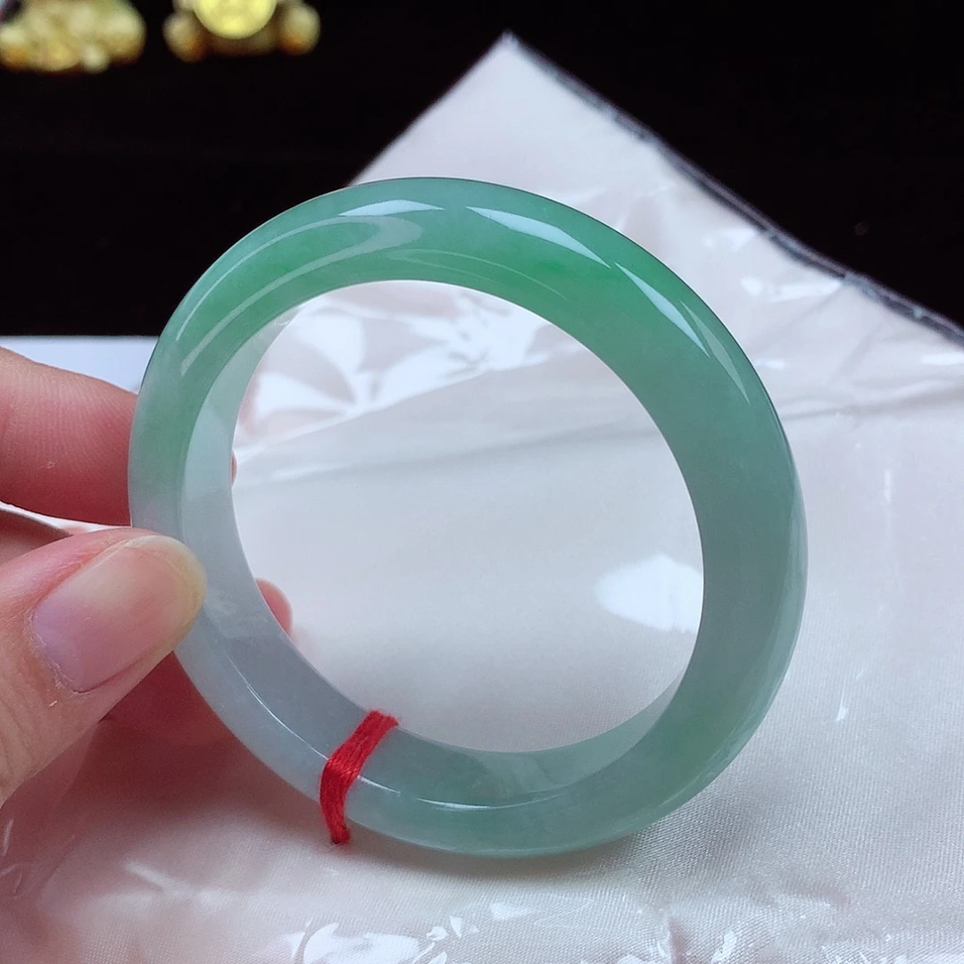 未镶嵌手镯翡翠54圈