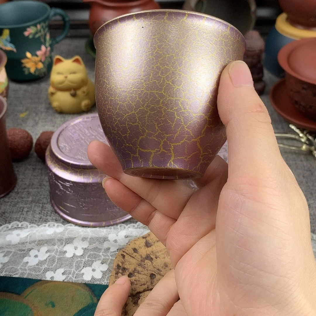 茶杯紫砂高端主人杯