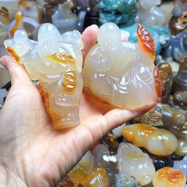 玛瑙/玉髓饰品未镶嵌用****5