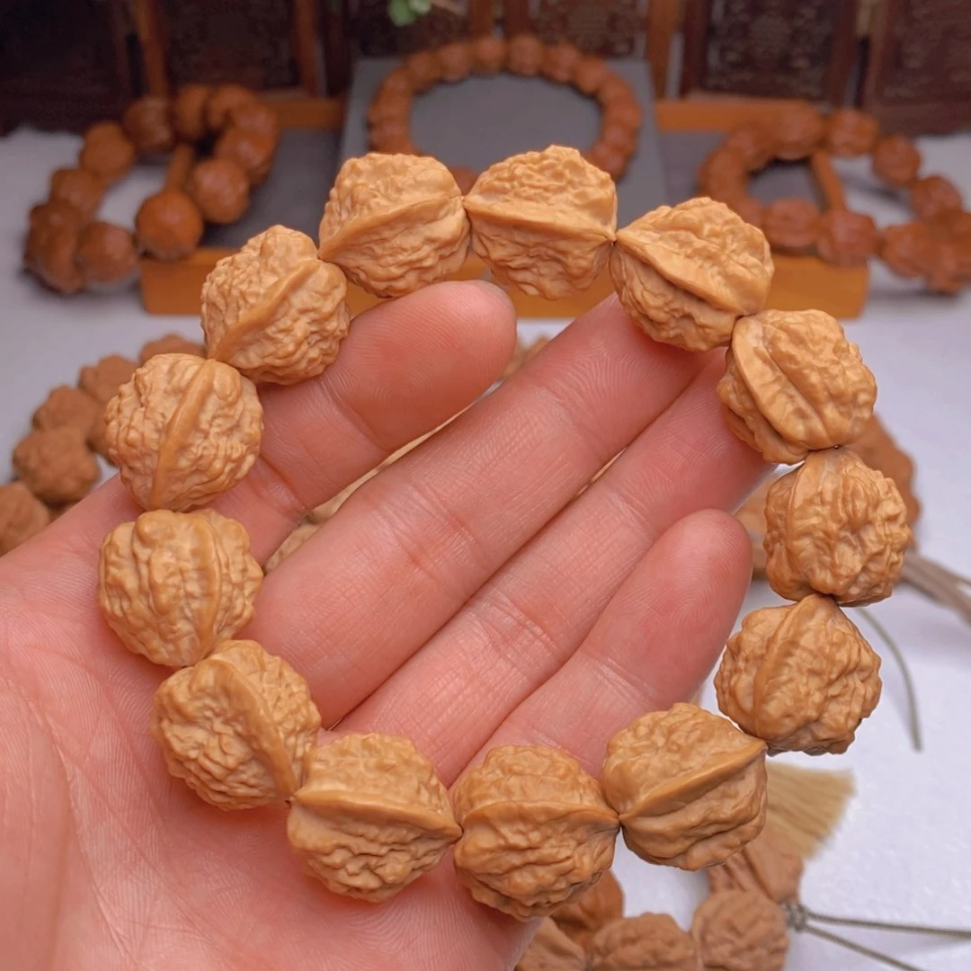 桃核手串翠*缘蛤蟆头尺寸19【韵】