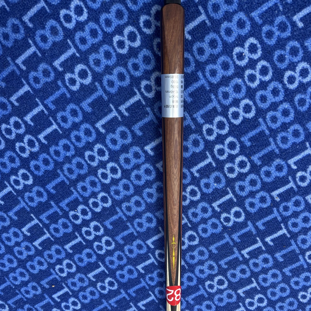 62号，手工镶嵌巴西花梨手工台球杆