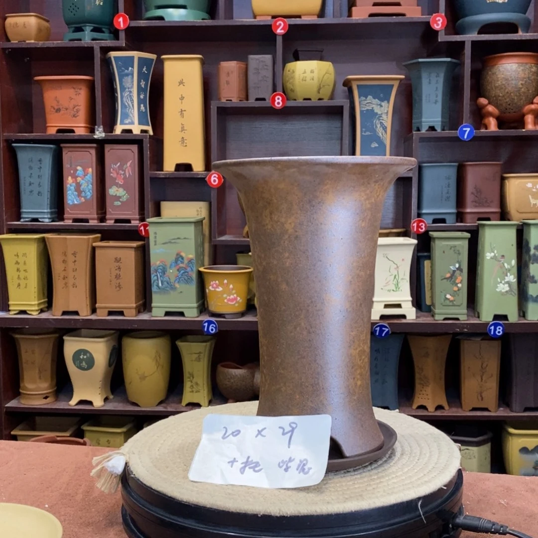 紫砂花盆紫砂花盆