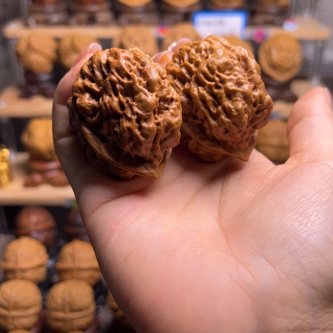 桃核把件上古蛤蟆头H8、