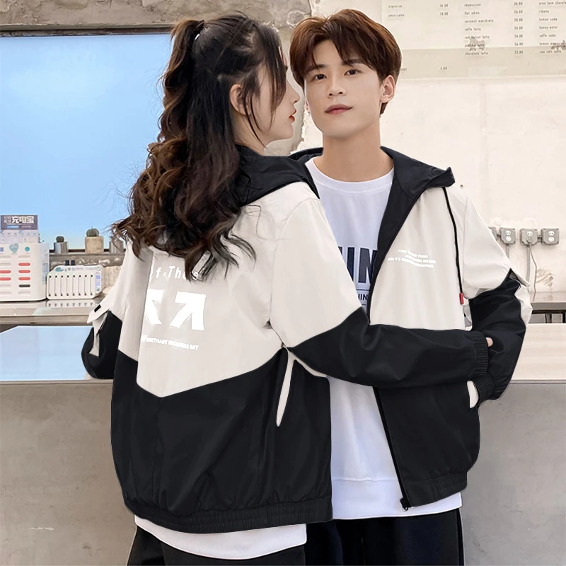 特别的情侣装春季设计感小众2025新款超火情侣衣服外套春秋款上衣