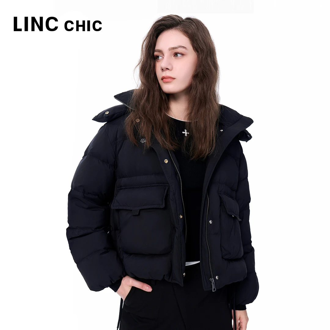 LINCCHIC/金羽杰贴袋面包派克鸭绒Y25801223