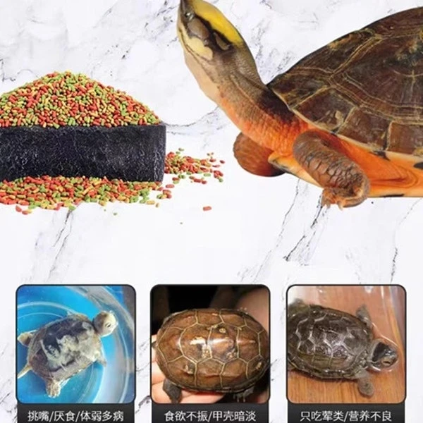 鑫鑫龟业 三合一龟粮380克 螺旋藻蛋白质虾红素三合一营养更全面