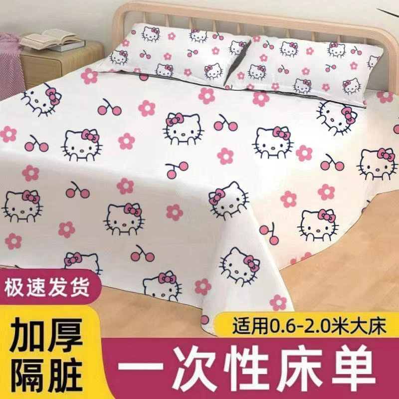 一次性隔脏床单独立包装酒店旅行出差民宿火车卧铺专用一次性床单