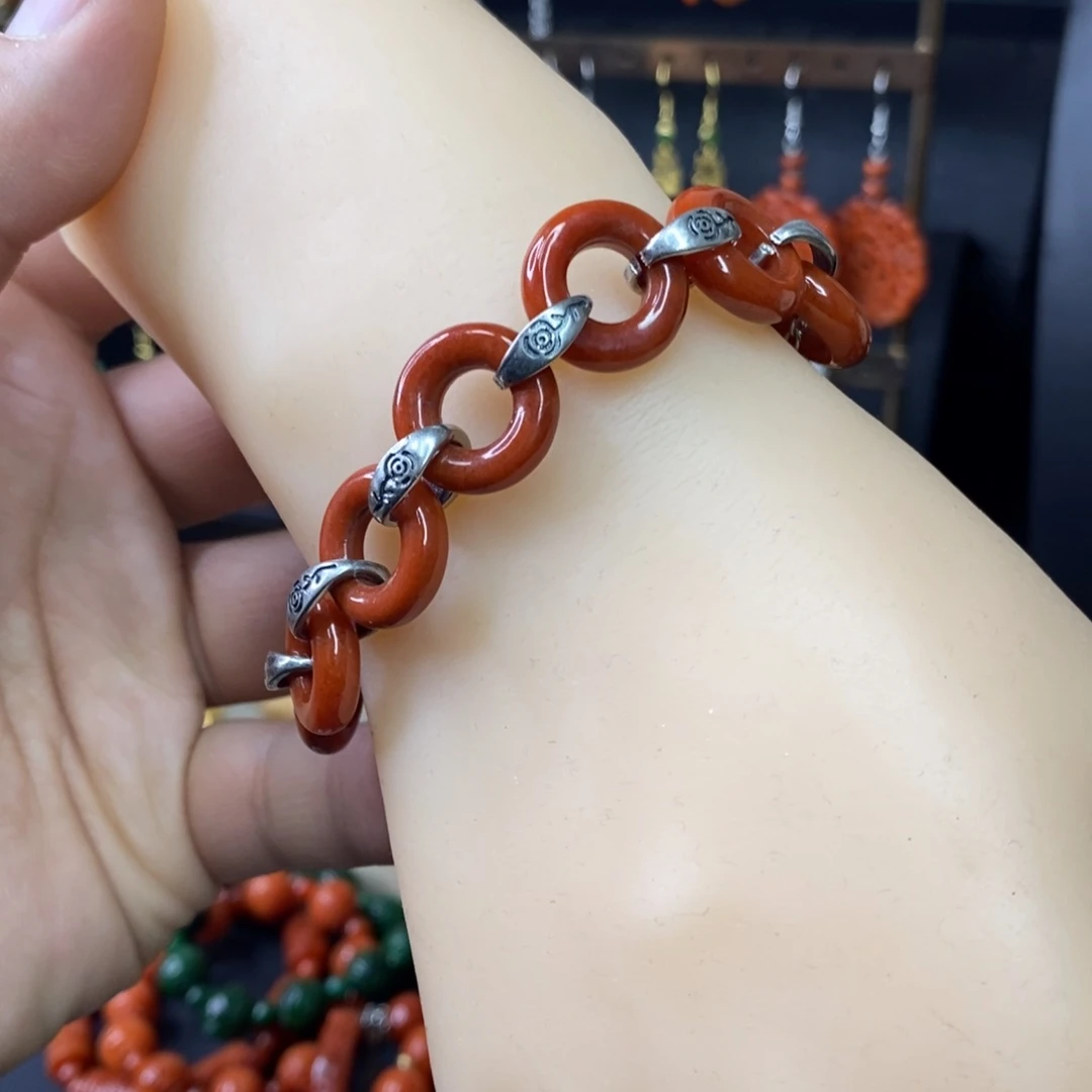 颈饰未镶嵌翡翠手链