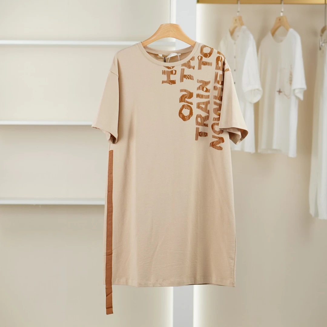 麦迪尚品【unbl】50905147 含棉长款休闲T恤夏季女装品牌折扣