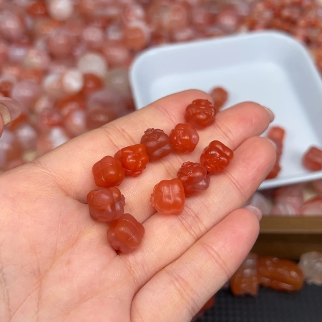 南红玛瑙未镶嵌吊坠(不含链)
