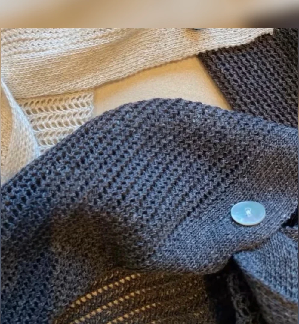 【季末福利，NO退NO换】莱塞尔亚麻开衫