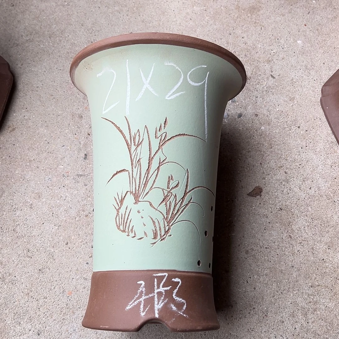 花盆紫砂宜兴紫砂花盆源头