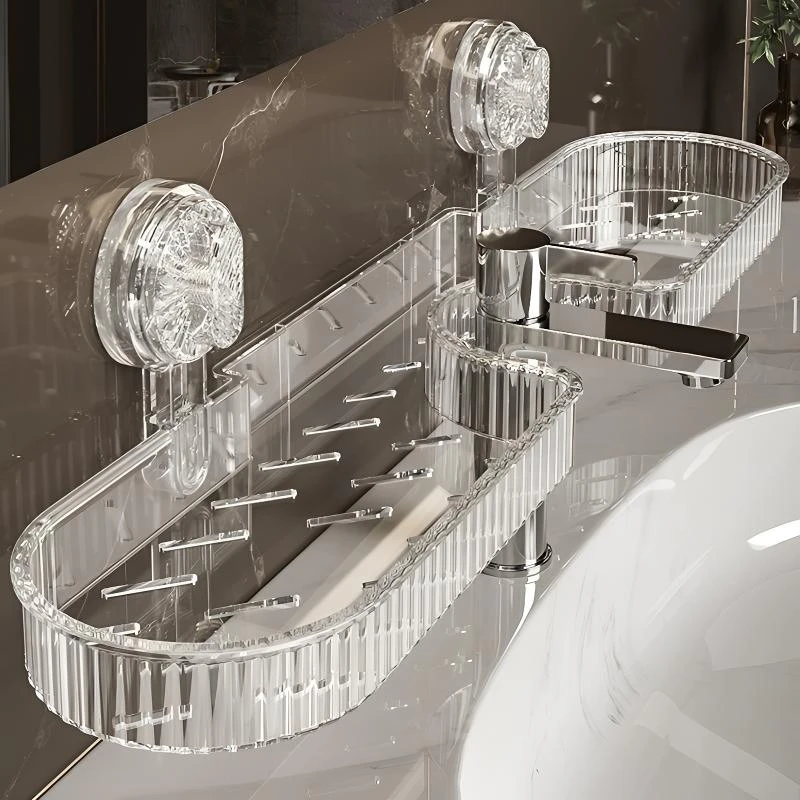 水龙头吸盘置物架卫生间厕所浴室洗手洗漱台墙上收纳壁挂各种神器