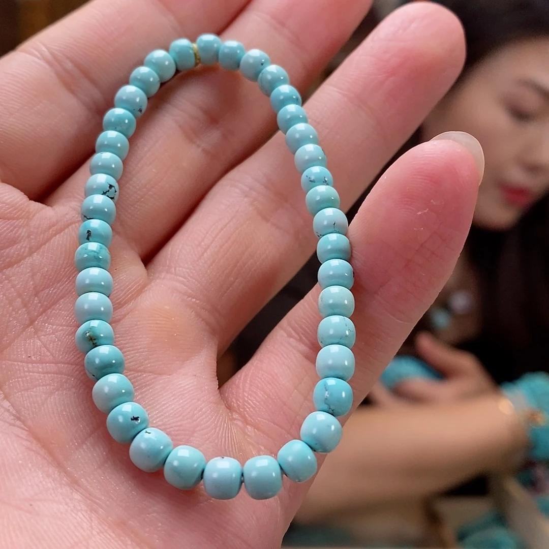 未镶嵌绿松石珠宝奇石