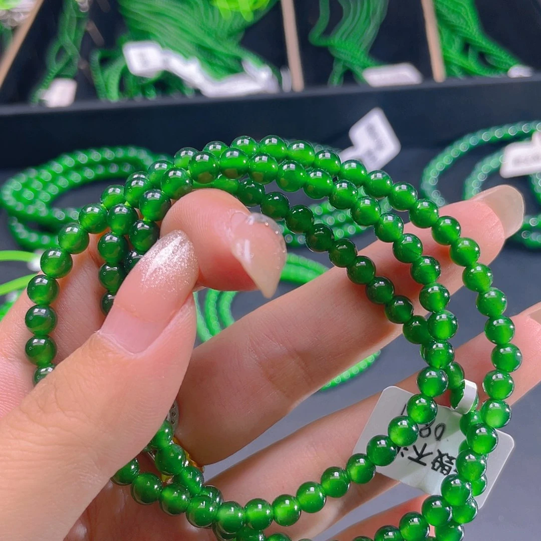 翡翠未镶嵌颈饰777