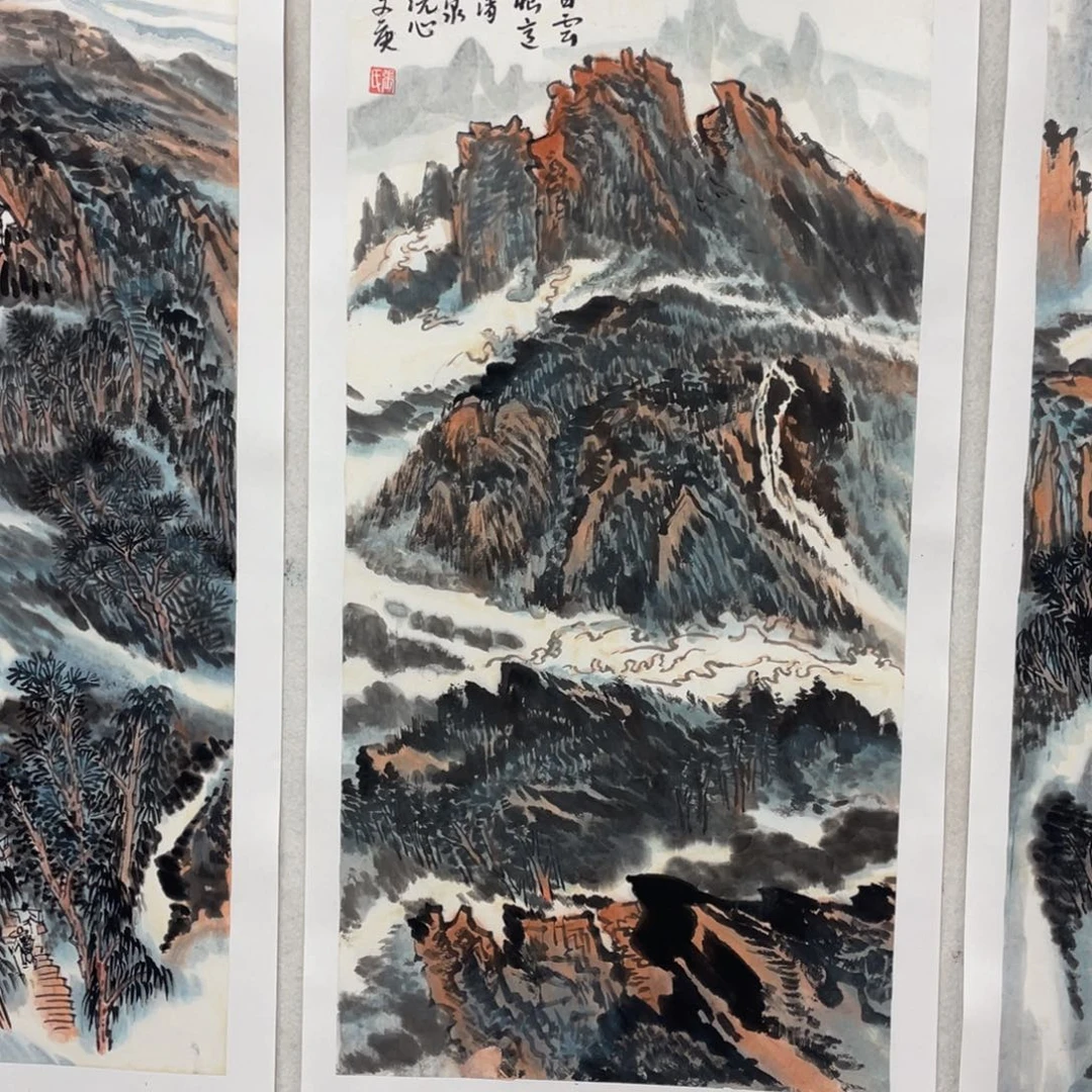 国画2平尺国画作品