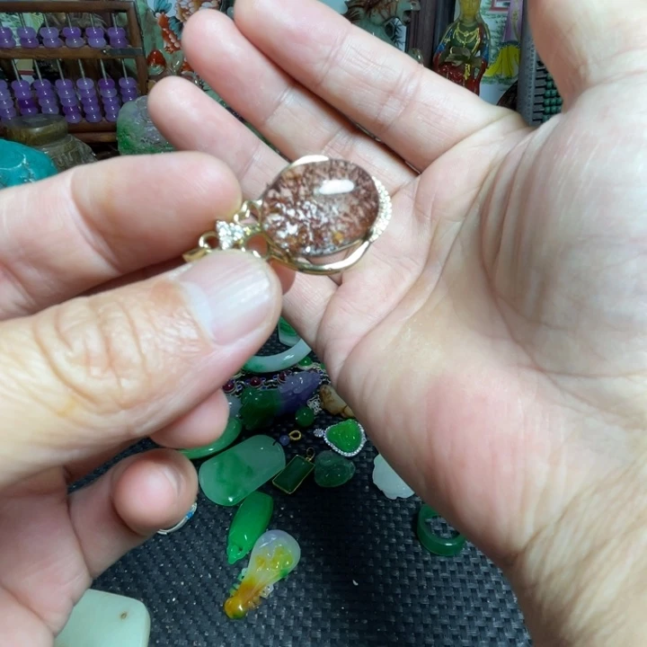 吊坠滴血莲花菩提