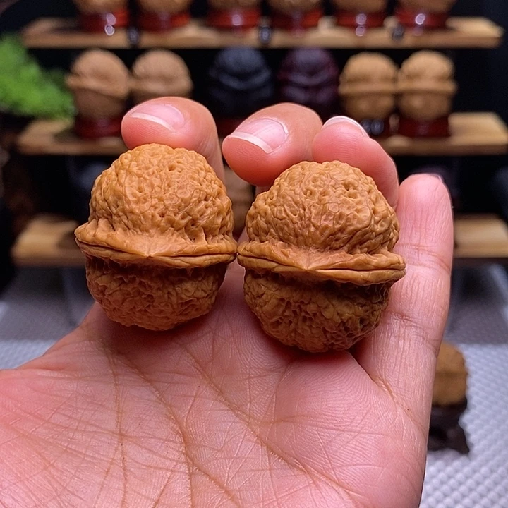 文玩核桃把件一道筋27