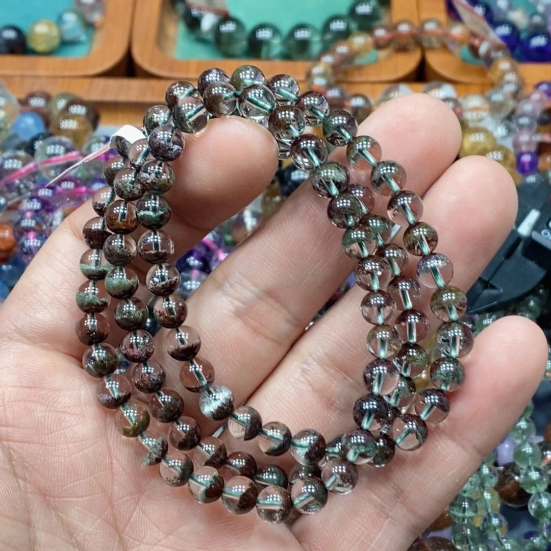 水晶手串未镶嵌天然