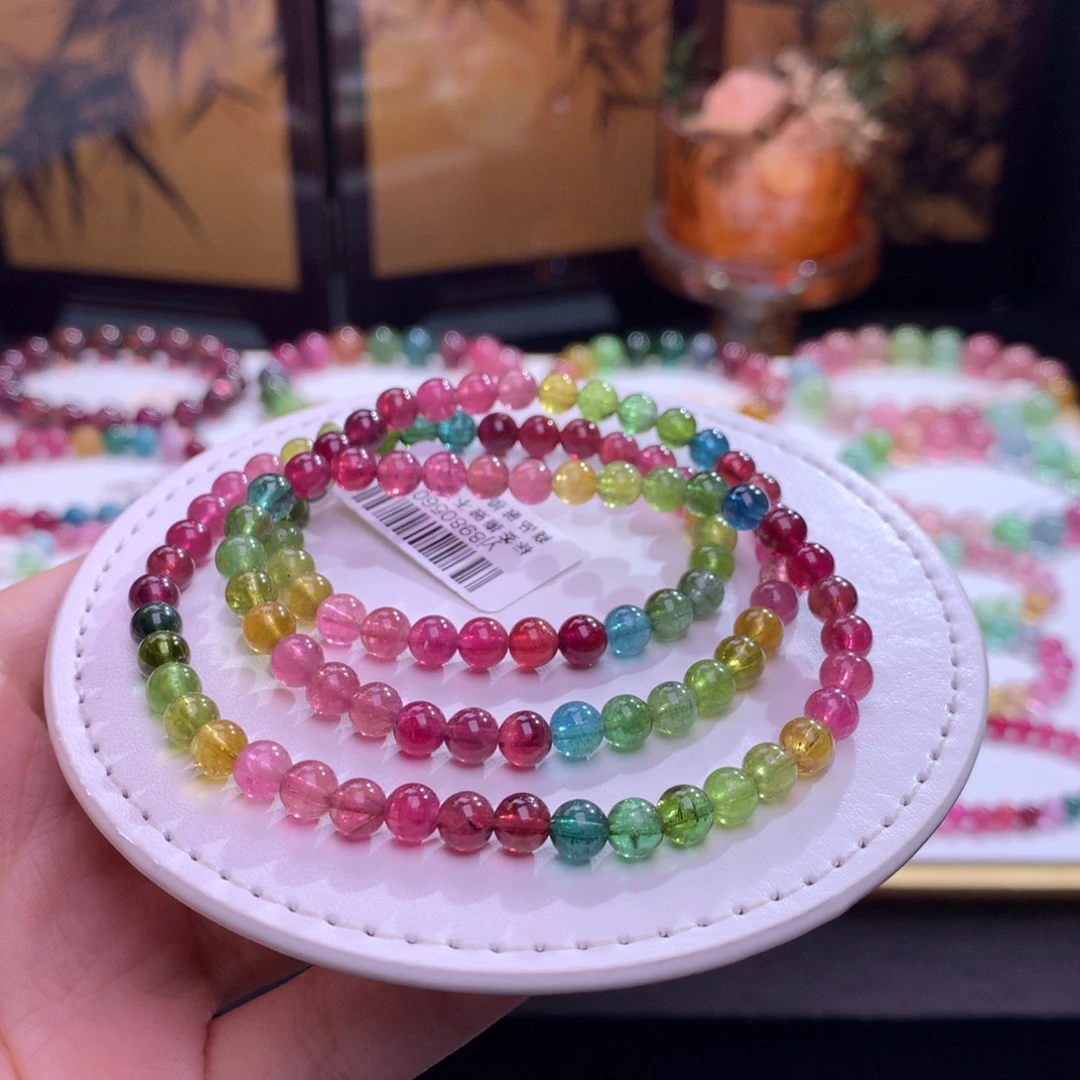 未镶嵌手链碧玺碧玺