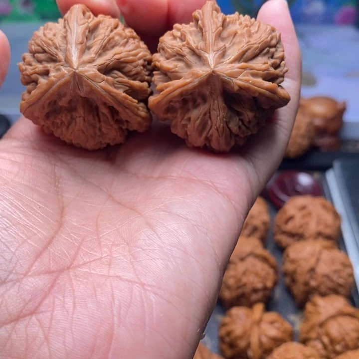 ***行把件文玩核桃奔奔奔