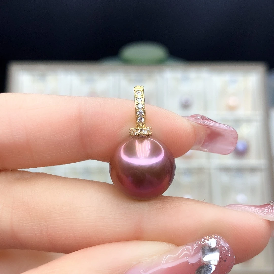 淡水珍珠颈饰合金