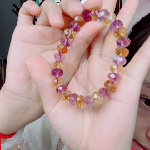 水晶手链未镶嵌多样性发货一件