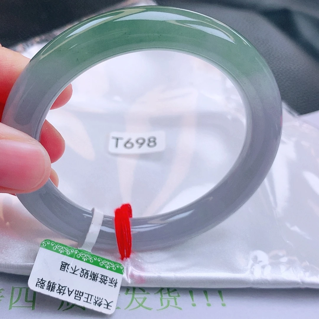 翡翠未镶嵌手镯缅甸天然a货翡翠手镯
