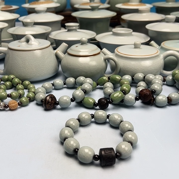 杯汝瓷手串原矿原釉原产地